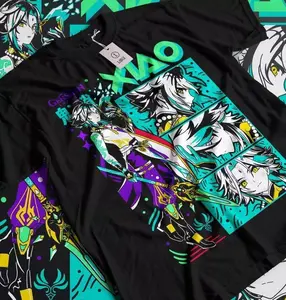 [SALE OFF 25%] Xiao Genshin Impact T-shirt Anime Manga Shirt T-shirt S M L Xl 2xl 3xl 4xl 5xl