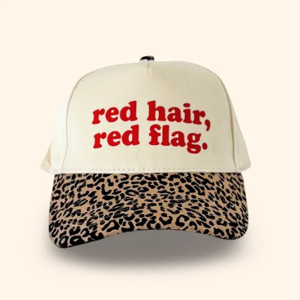 the 'red hair, red flag' trucker the 'red hair, red flag' trucker