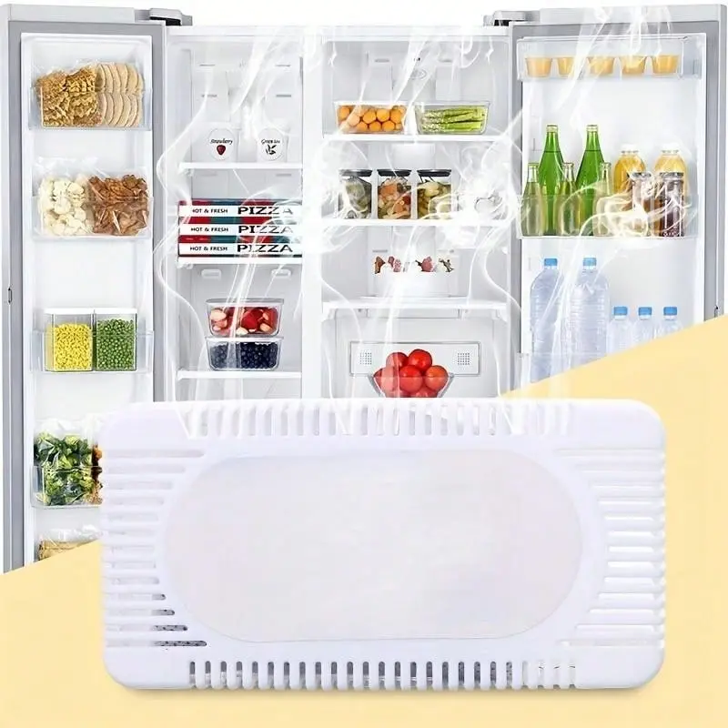 Natural Activated Carbon Refrigerator Deodorizer, Long-Lasting Microwave Cleaner, More Effective Than Baking Soda, Kitchen Cleaning Tool