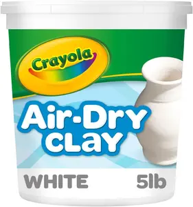 Air Dry Clay (5lbs), Teacher Supplies, Natural White Modeling Clay for Kids, Sculpting Material, Bulk Craft Supplies, School Classroom Must Haves