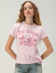 TRUE RELIGION Crystal Classic Womens Tee