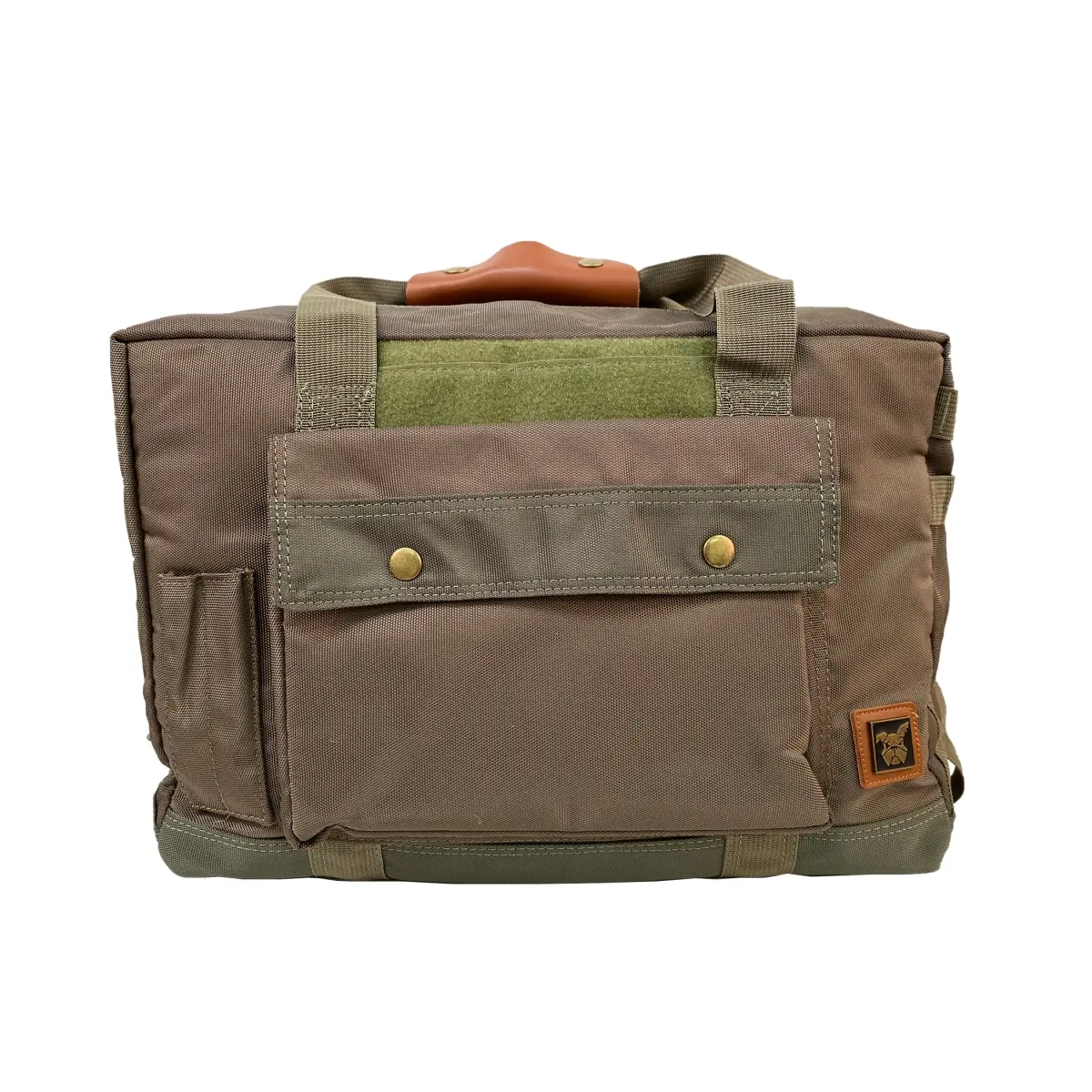 Men's Casual OG Carryall Crossbody Bag, Durable Water-Resistant Shoulder Bag with Velcro Closure for Daily Use and Travel, Nylon, Reinforced Stress Points