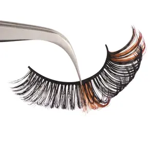 Madison “Orange” Two-tone Russian dcurl Faux Mink Eyelash