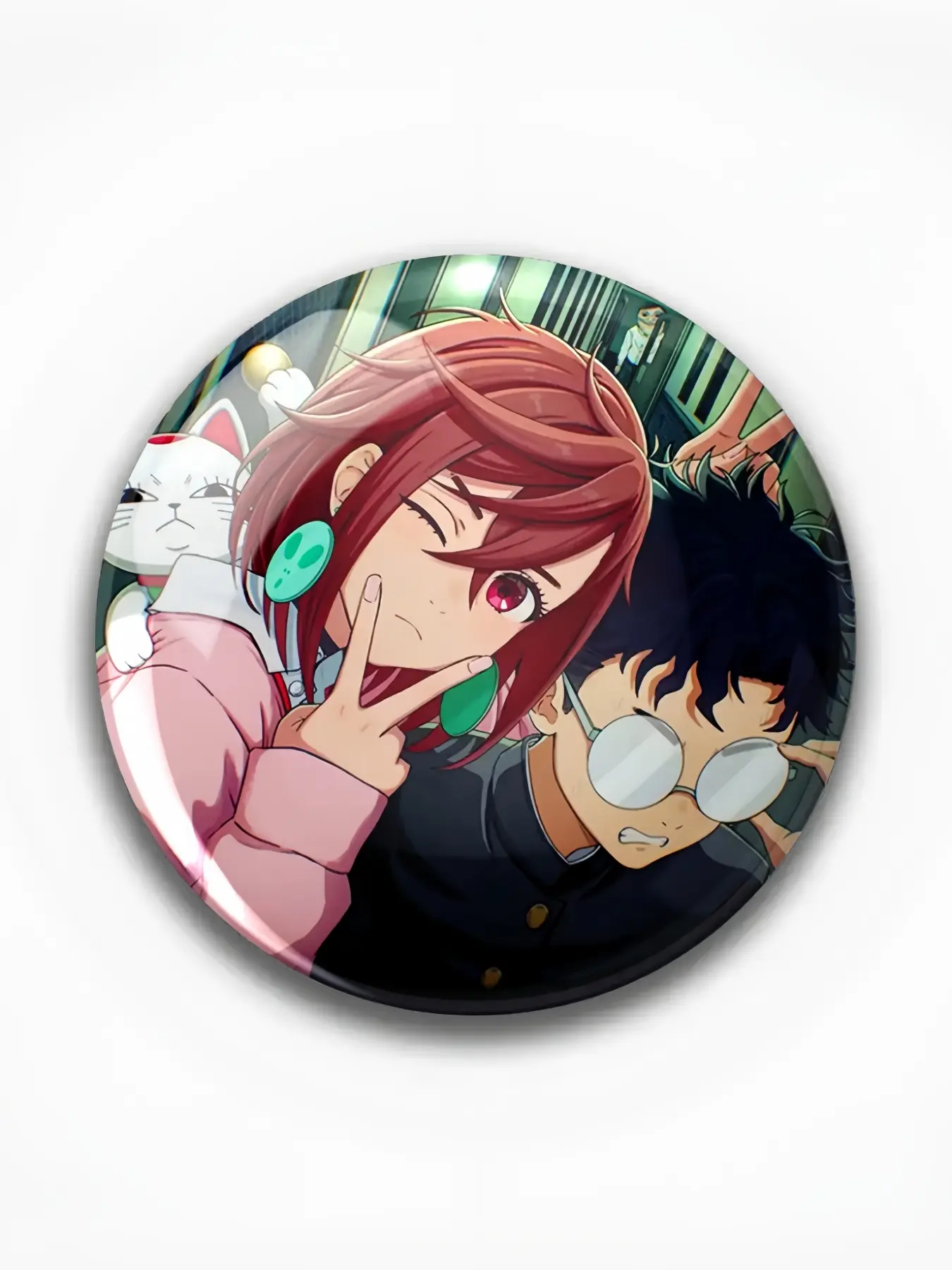Cute Cartoon Anime Pins, Unique Plastic DIY Buttons, Creative Holiday Accessories, Unisex Fashion Badges, Perfect Gift Idea, Brooch Pin
