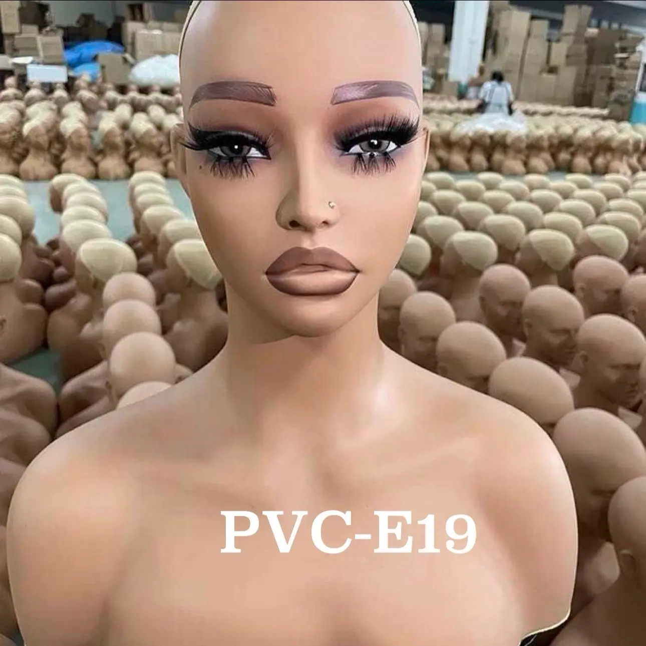 Mannequin for Wig Display - Perfect for Displaying Synthetic and Human Hair Wigs