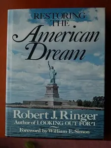 USED Book - Restoring the American dream by Robert J Ringer (Hardcover) - english
