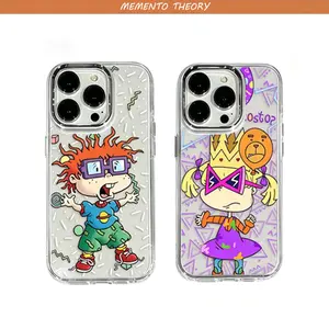 Funny Cartoon R-rugrats Phone Case Stylish & Durable New Year Gift: Fashionable Phone Case for iPhone 17 16 15 14 13 12 11– Perfect Blend of Protection and Trend