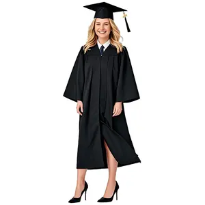 2026 Graduation Gown Set Full Kit with Cap & Tassel Unisex for High School & College（Choir - Universal）