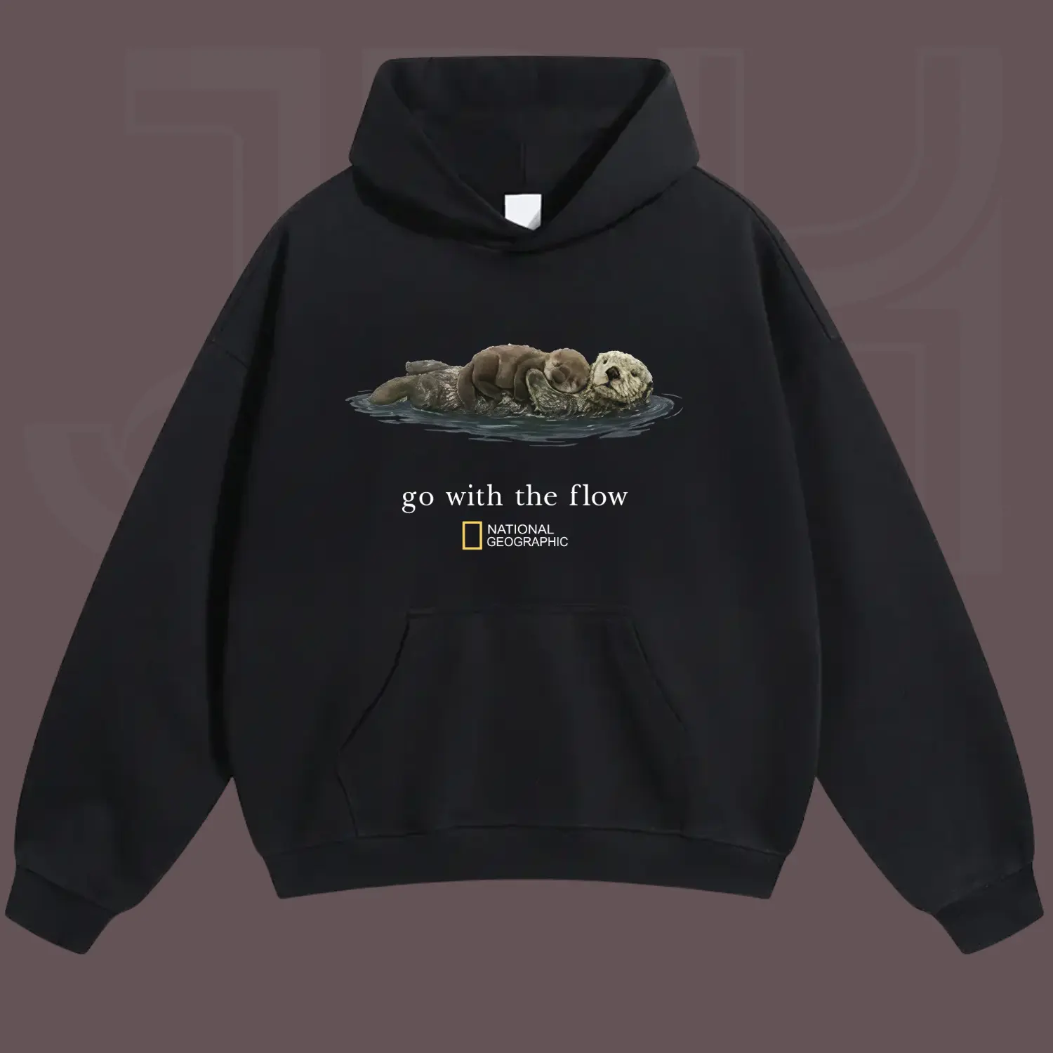 National Geographic "Go with the Flow" Unisex T-Shirt, Sweatshirt, Hoodie, Gift