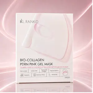 Bio-Collagen PDRN Pink Gel Mask – Hydrating & Firming, 4 Pieces