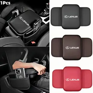 1 Pcs Car Central Leather Console Box Protector Pad, Lexus Compatible, Solid Form, Vehicle Accessories, Dashboard Handrest Elevator Pad, Car Armrest Box