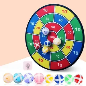 Large Sticky Ball Toy Kids Dart Target Board Suction Cup Balls Family Educational Parent Child Interactive Game Toy Sports
