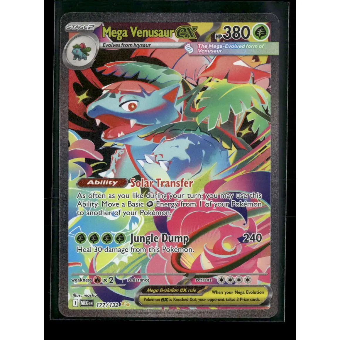 ME01: Mega Evolution Mega Venusaur ex #177/132