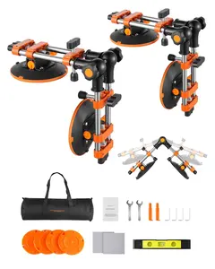 Seam Setter Tool With 6-Inch Suction Cup, 90° To 270° Adjustable Angles, Seam Joining And Leveling For Carpeting, Flooring, Tile, Laminate, Vinyl, Upholstery, And DIY Professional Installations