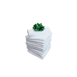 A to Z Premium White Washcloths - Soft Cotton Washcloths, Ideal for Everyday Use - face Towels - Hand Towels -wash Cloths for Showering - Bathroom White washcloths 12 Pack