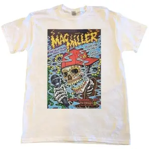 Mac Miller Blue Slide Park Tour T-Shirt Collection U3237 !, Unisex 25  Short Sleeve, Top menswear, Global Trending Outfits