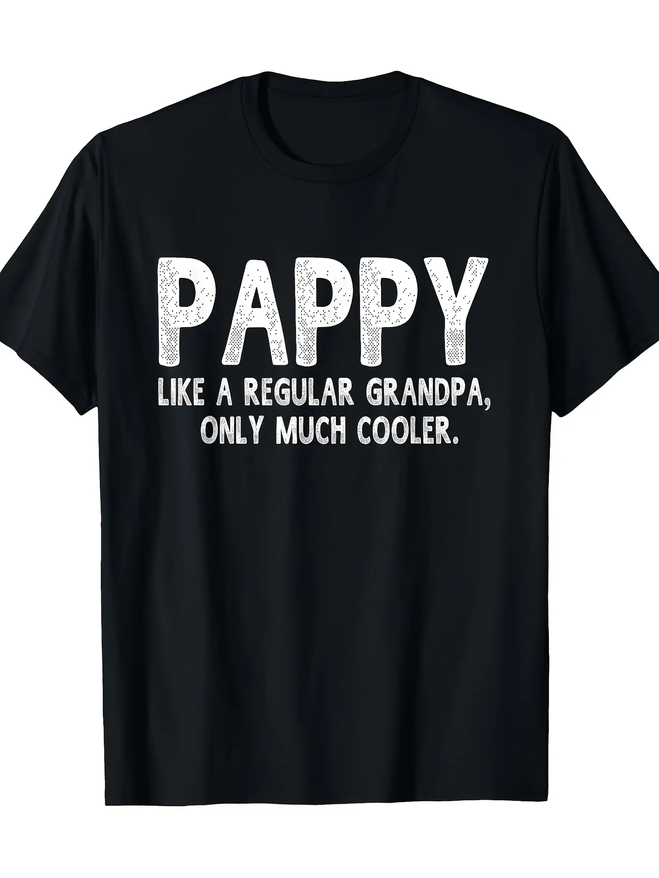 Pappy Definition A Grandfather Who'S a Bit More Aw unisex soft cotton short sleeve t shirt, vintage graphic casual tee for men women teens, perfect birthday holiday gift for camping travel gym daily street casual wear
