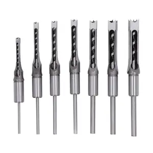 Square Hole Drill Bit Set, High Speed Steel Drill Bit Set, Power Tool Accessories for Woodworking, Professional Power Tool Accessories