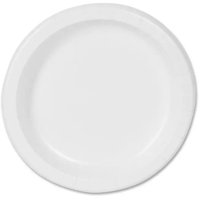 Dixie Disposable Dinner Plates, 8.5 in Lightweight Basic Microwave-Safe Party Plates, 125-Piece Paper-Based Home & Festive Supplies, Disposable Plates