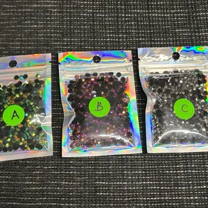 5MM AB Rhinestones with Black Backing