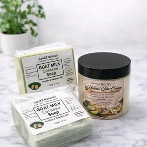 Natural  Glow cream  and soap set