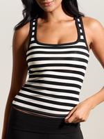 Black and Cream Stripes