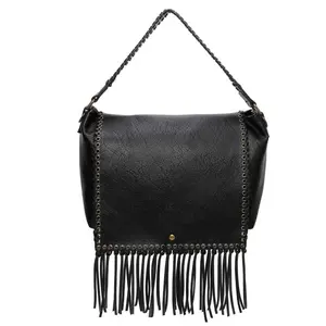 Ampere Creations Lacey Fringe Messenger - Minimalist Fringe Design