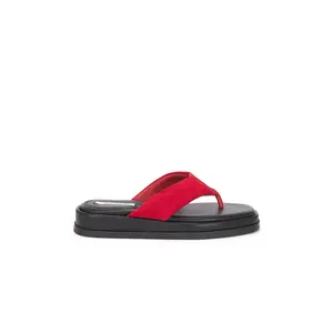 Steve Madden Bella Sandal in Red Suede