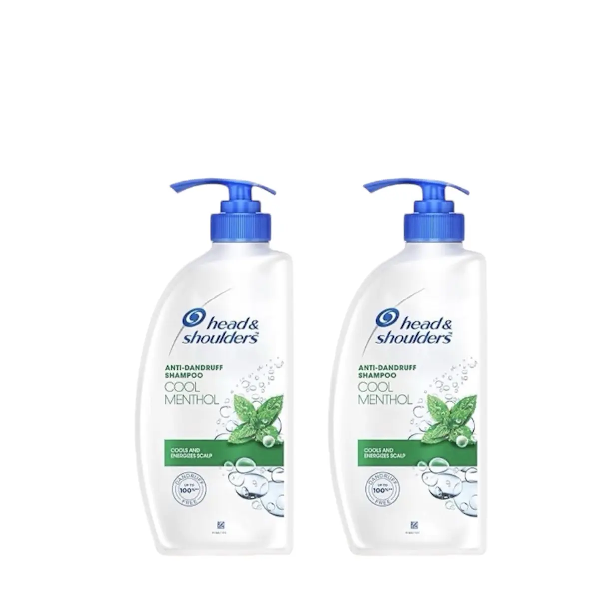 Head & Shoulders Cool Menthol Anti-Dandruff Shampoo 21.97 OZ - Pack of 2- Haircare Conditioner Cleanser head and shoulders  hair  growth