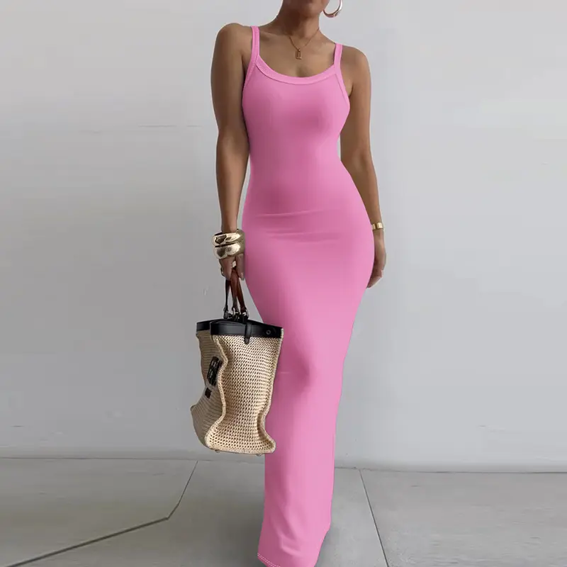 ChicMe Women Spaghetti Strap U-Neck Casual Maxi Dresses Slim Fit Cami Dress/Elegant Solid Color Cami Lounge Dress Party Club Bodycon Dress - TikTok Shop ChicMe Women Spaghetti Strap U-Neck Casual Maxi Dresses Slim Fit Cami Dress/Elegant Solid Color Cami Lounge Dress Party Club Bodycon Dress - TikTok Shop
