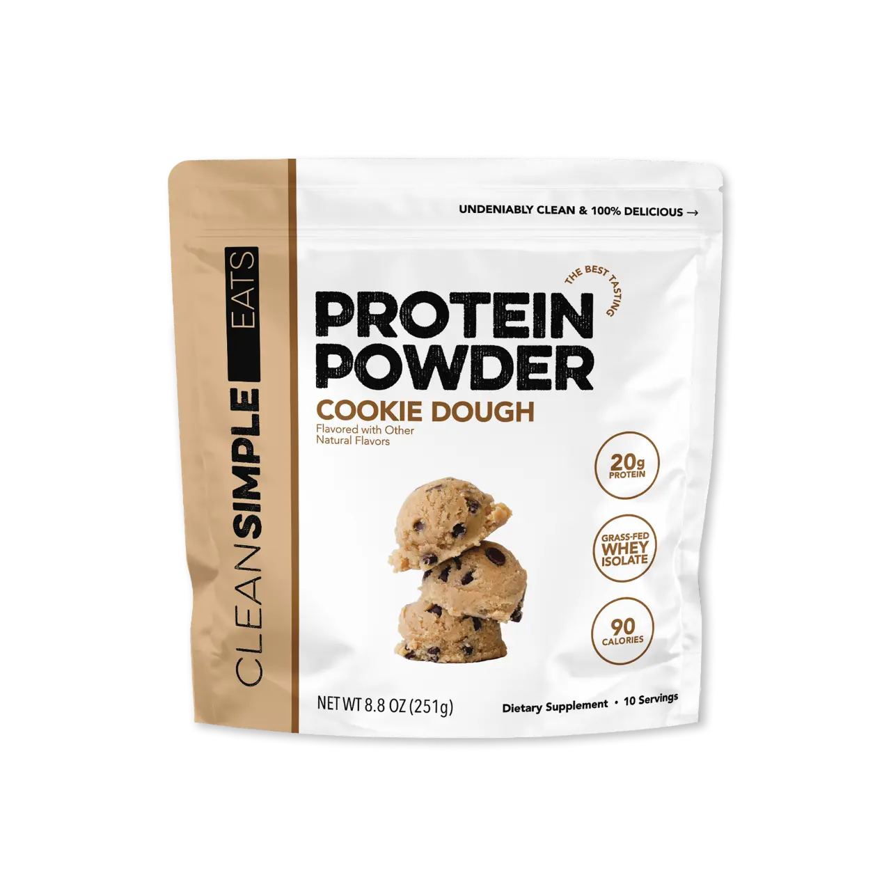 Protein Powder: Cookie Dough (10 Serving Bag) Protein Powder: Cookie Dough (10 Serving Bag)