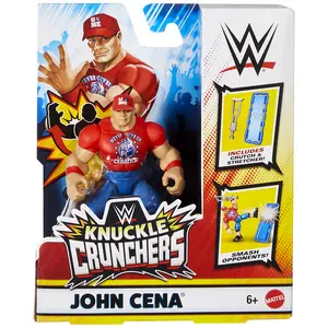 John Cena (Red) - WWE Knuckle Crunchers 3 Mattel WWE Toy Wrestling Action Figure