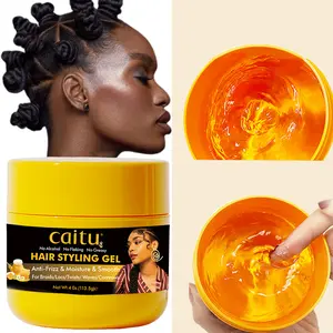 Extra Hold Conditioning Braiding Gel, Long-Lasting Dreadlocks Gel, Hair Styling Gel, Strong Hold, Moisturizing, Controls Frizz and Adds Shine