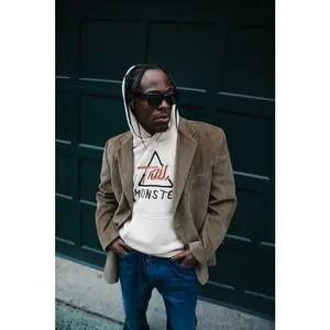 Classic TrillMonster Custom Tan Branded Hoodie