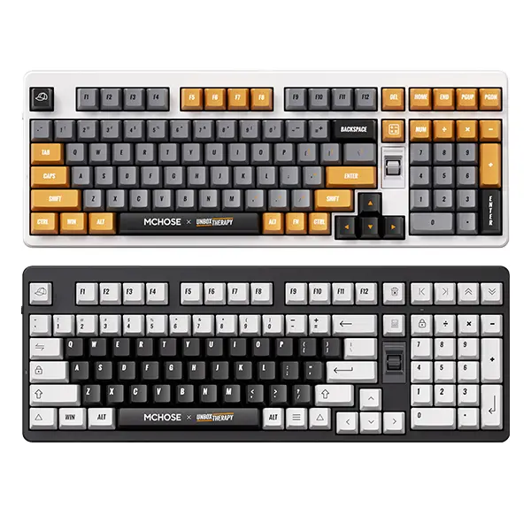 MCHOSE x Unbox Therapy UT98 Mechanical Keyboard, 98% Layout Tri