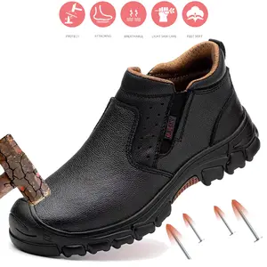 Men Work Shoes Waterproof Work Sneakers Composite Toe Safety Shoes Anti-Puncture Indestructible Shoes Welders Safety Boots fashionable footwear industrial construction