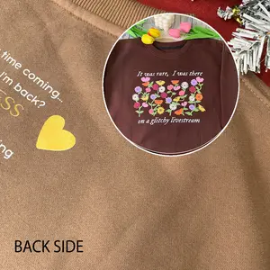 ON GLITCHY LIVESTREAM 2 sides Concert Intro Tshirt/Sweatshirt/Hoodie, Vintage flowers Tshirt, Flowers Shirt For Fan