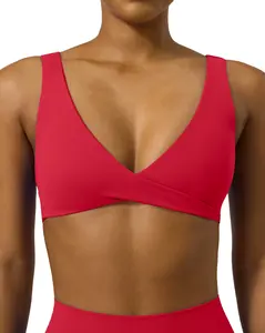 PAVOI ACTIVE Two Ways Twist Sports Bra for Women - Customizable Coverage Convertible Twist Front & Back Workout Bra, FlexFlow