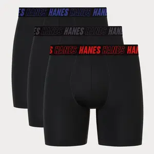 Hanes Men’s Underwear – ComfortSoft Waistband, Breathable Cotton, Tagless Design, premium cotton Underwear for all-day wear and value multipack choice MAZSL3