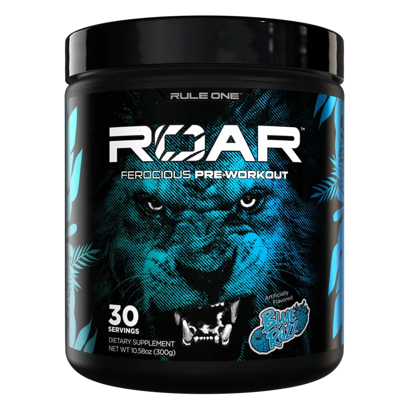 Rule 1 ROAR - Pre-Workout Powder For Men & Women with Creatine, Beta-Alanine, Citrulline, Electrolytes, & Caffeine Designed to Support Energy, Focus, and Endurance, 30 Servings, Made in the USA