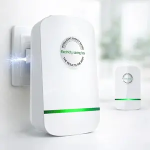 Plug In Power Box with US Plug, Compact Plug-In Device with Indicator Light for Home Office