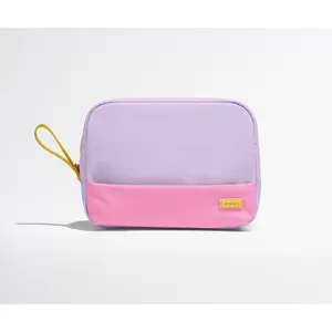 Kids Toiletry Bag in Butterfly Purple