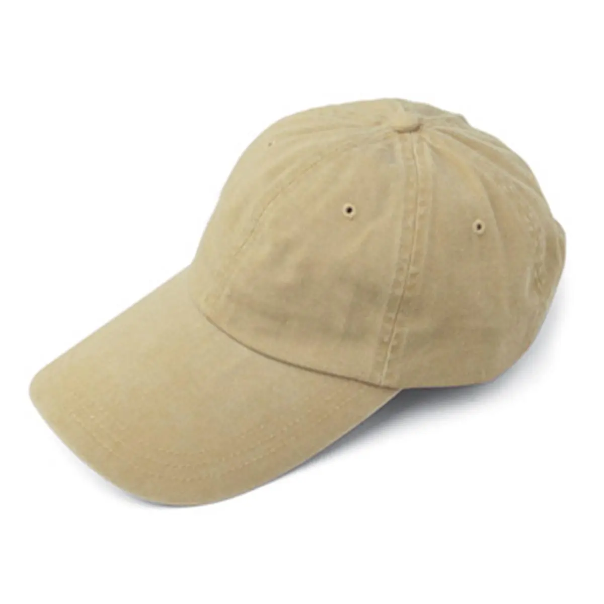 212 MAIN Cotton Sunbuster Low-Profile Snapback Hat - SB101 White, Cotton Twill, Leather Strap, Cool Crown, Unisex, 1 Size Fits All, Adjustable Snapback Cap