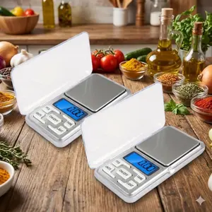 Precision Digital Jewelry Scale for Gold & Diamonds, Portable Pocket Weight gram Scale with LCd display, Mini Kitchen Scale for Cooking, Camping, Travel, Home Use, Non-Slip Weighing Tray