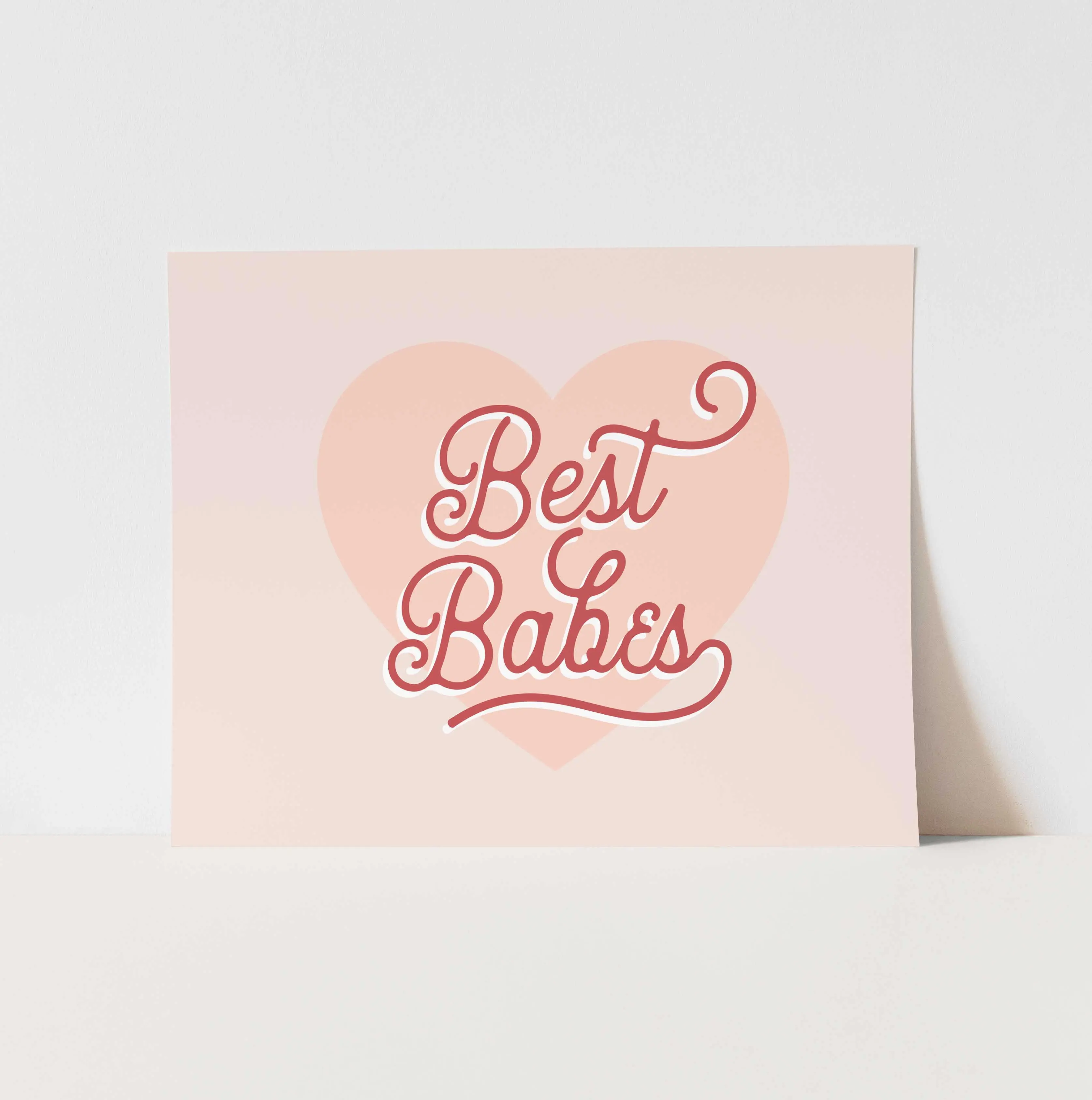 Best Babes Art Print