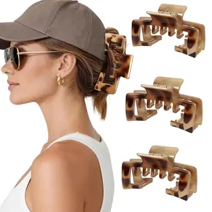 Hat-Friendly Claw Clips for Baseball Caps Trucker Hat Hair Clips for Women Claw Clips for Thick Hair Hat Hairstyles Gifts Hair Accessories