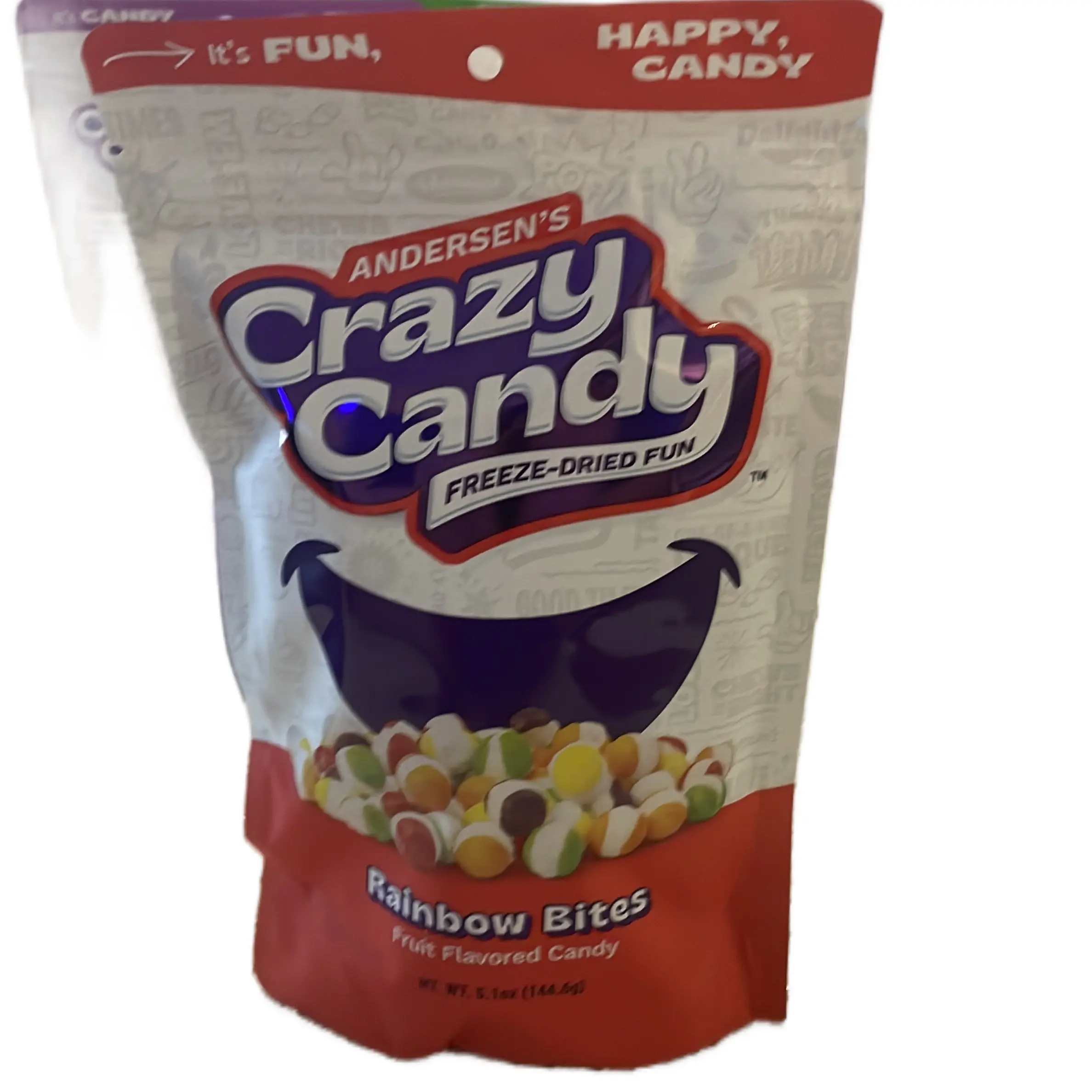 Crazy candy rainbow bites