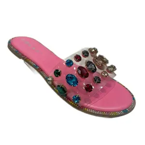 flat heel sandals slipper-Summer Open Toe Shoe Women Girl Footwear Walking Shoes Comfort Casual Beige Nail Formal Decor Slide Stylish Yellow