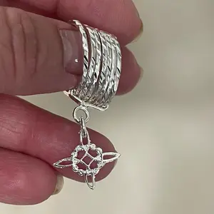 925 Sterling  Silver Semanario Ring