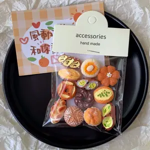 12pcs French Alkaline Bread Magnetic Stickers, Mini Realistic European Baguettes Refrigerator Magnets, Fun Kitchen Home Office Decor